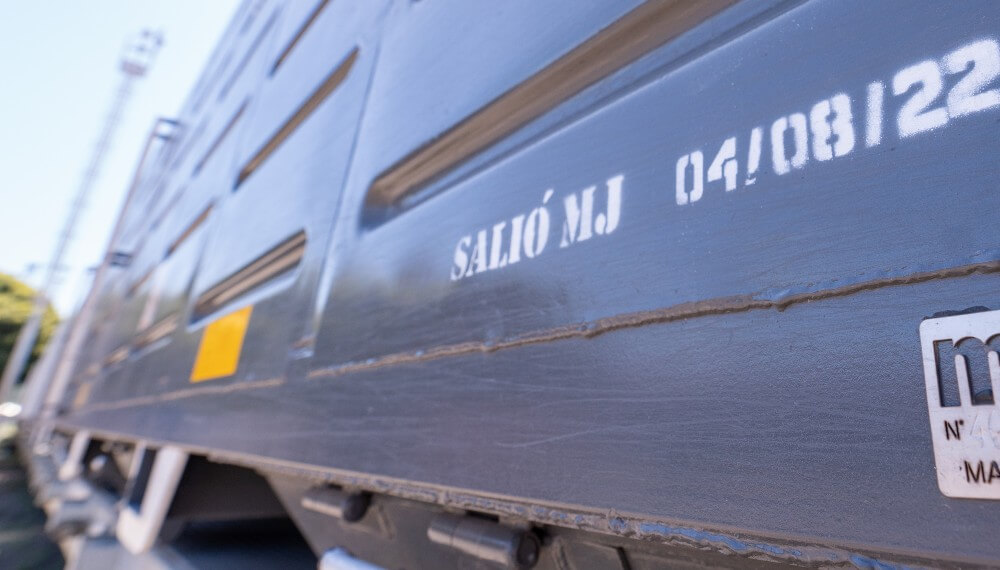 Belgrano carga , mas vagones para transporta granos.