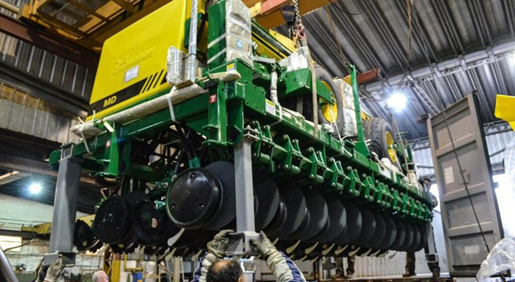 En el Sector de Maquinarias Agricolas preocupa la caida de produccion y el Empleo.